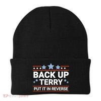 Back Up Terry Put It In Reverse Funny 4th Of July Gift Beanie thumb 0
