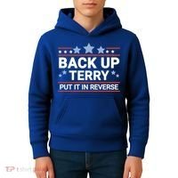Back Up Terry Put It In Reverse Funny 4th Of July Gift Kids Hoodie thumb 4