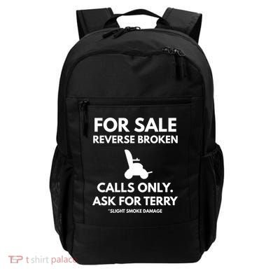 Back Up Terry Put It In Reverse Cool Gift Backpack