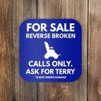 Back Up Terry Put It In Reverse Cool Gift Coaster thumb 0