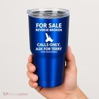 Back Up Terry Put It In Reverse Cool Gift Tumbler thumb 2