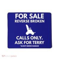 Back Up Terry Put It In Reverse Cool Gift Mousepad thumb 0