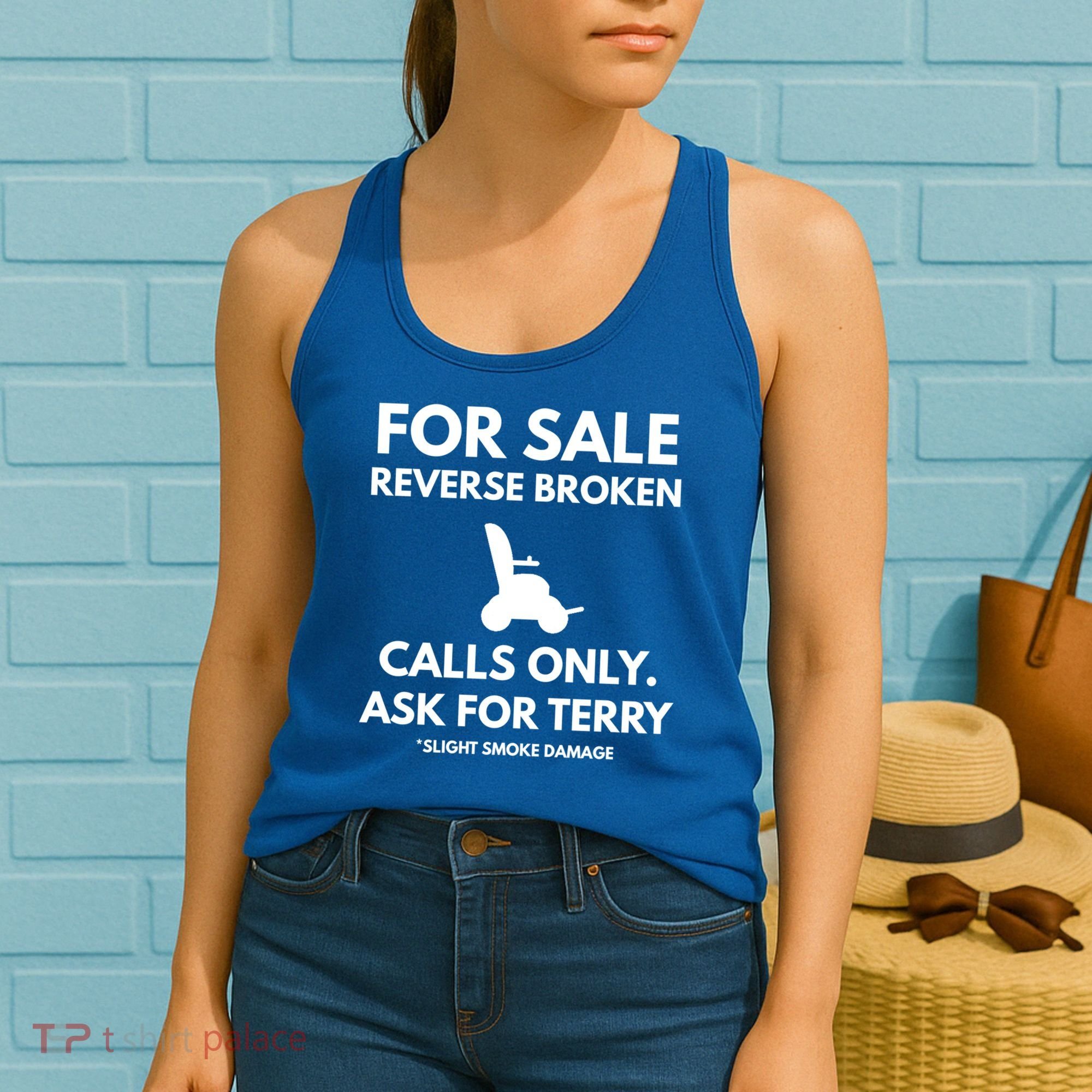 Back Up Terry Put It In Reverse Cool Gift Women's Tank Top