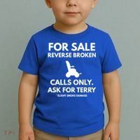Back Up Terry Put It In Reverse Cool Gift Toddler T-Shirt thumb 2