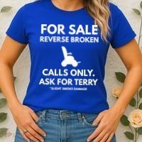 Back Up Terry Put It In Reverse Cool Gift Women's T-Shirt thumb 2