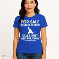 Back Up Terry Put It In Reverse Cool Gift Women's T-Shirt thumb 4
