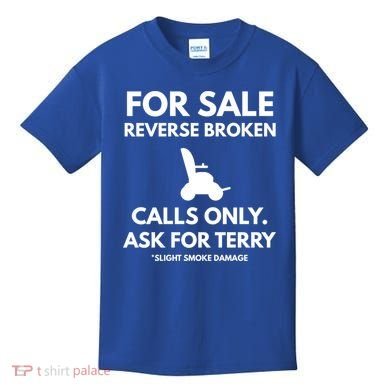Back Up Terry Put It In Reverse Cool Gift Kids T-Shirt