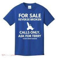 Back Up Terry Put It In Reverse Cool Gift Kids T-Shirt thumb 0