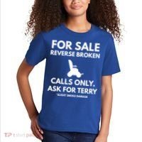 Back Up Terry Put It In Reverse Cool Gift Kids T-Shirt thumb 2