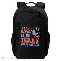 Back Up Terry Put It In Reverse Firework Funny 4th Of July Shirts Backpack thumb 0