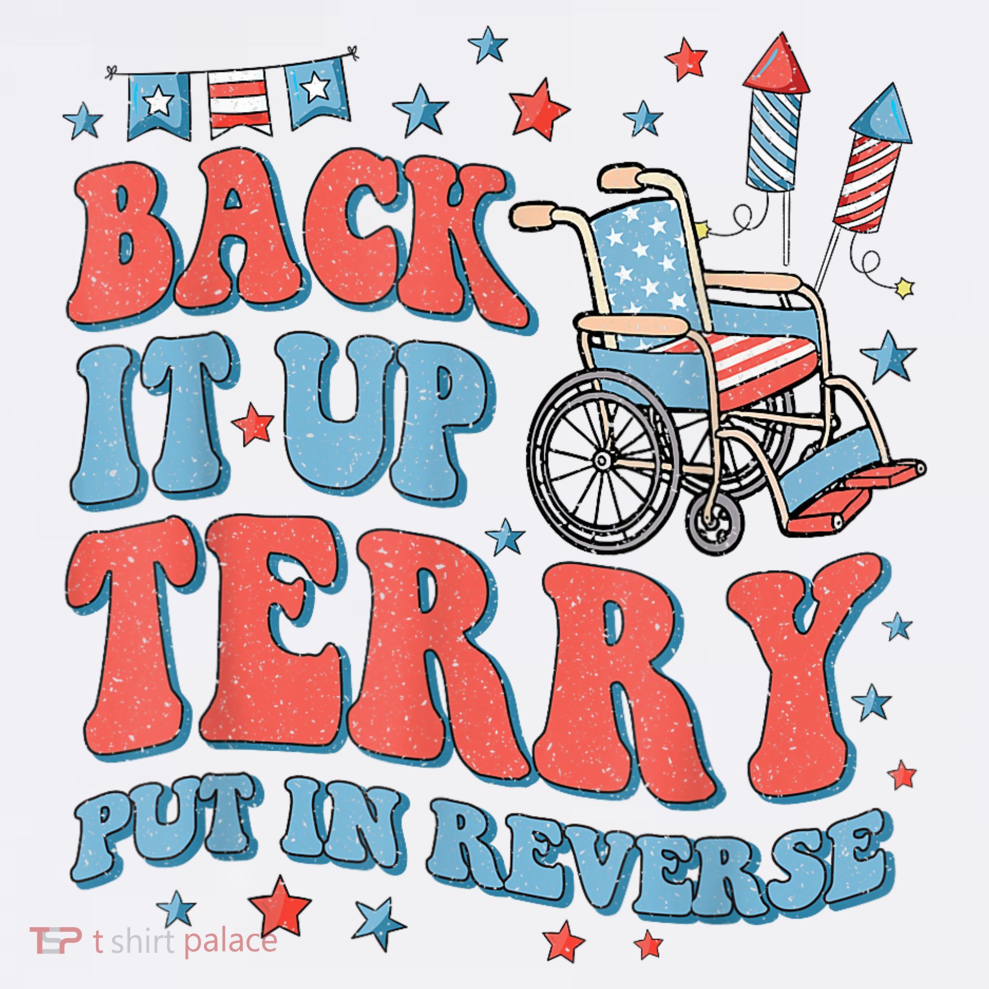Back Up Terry Put It In Reverse Firework Funny 4th Of July Shirts Baby Bodysuit