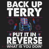 Back Up Terry Put It In Reverse Firework Funny 4th Of July Women's Sweatshirt thumb 2