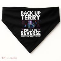 Back Up Terry Put It In Reverse Firework Funny 4th Of July USA-Made Doggie Bandana thumb 0