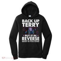 Back Up Terry Put It In Reverse Firework Funny 4th Of July Women's Hoodie thumb 0