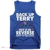 Back Up Terry Put It In Reverse Firework Funny 4th Of July Tank Top thumb 0