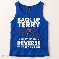 Back Up Terry Put It In Reverse Firework Funny 4th Of July Tank Top thumb 2