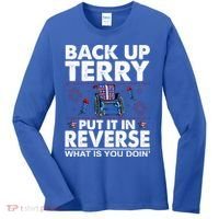 Back Up Terry Put It In Reverse Firework Funny 4th Of July Women's Long Sleeve Shirt thumb 0