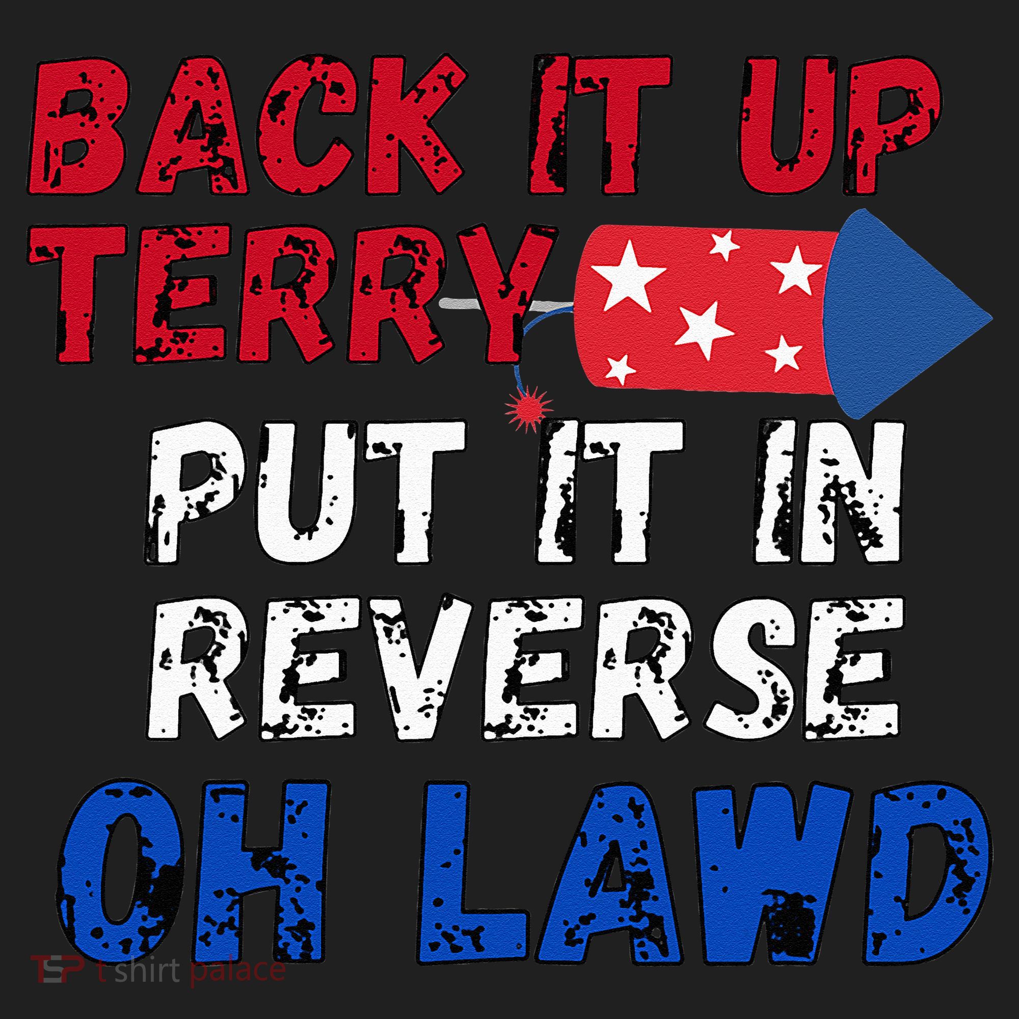 Back Up Terry 4th of July Women's Sweatshirt