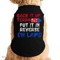 Back Up Terry 4th of July Doggie Tank thumb 0
