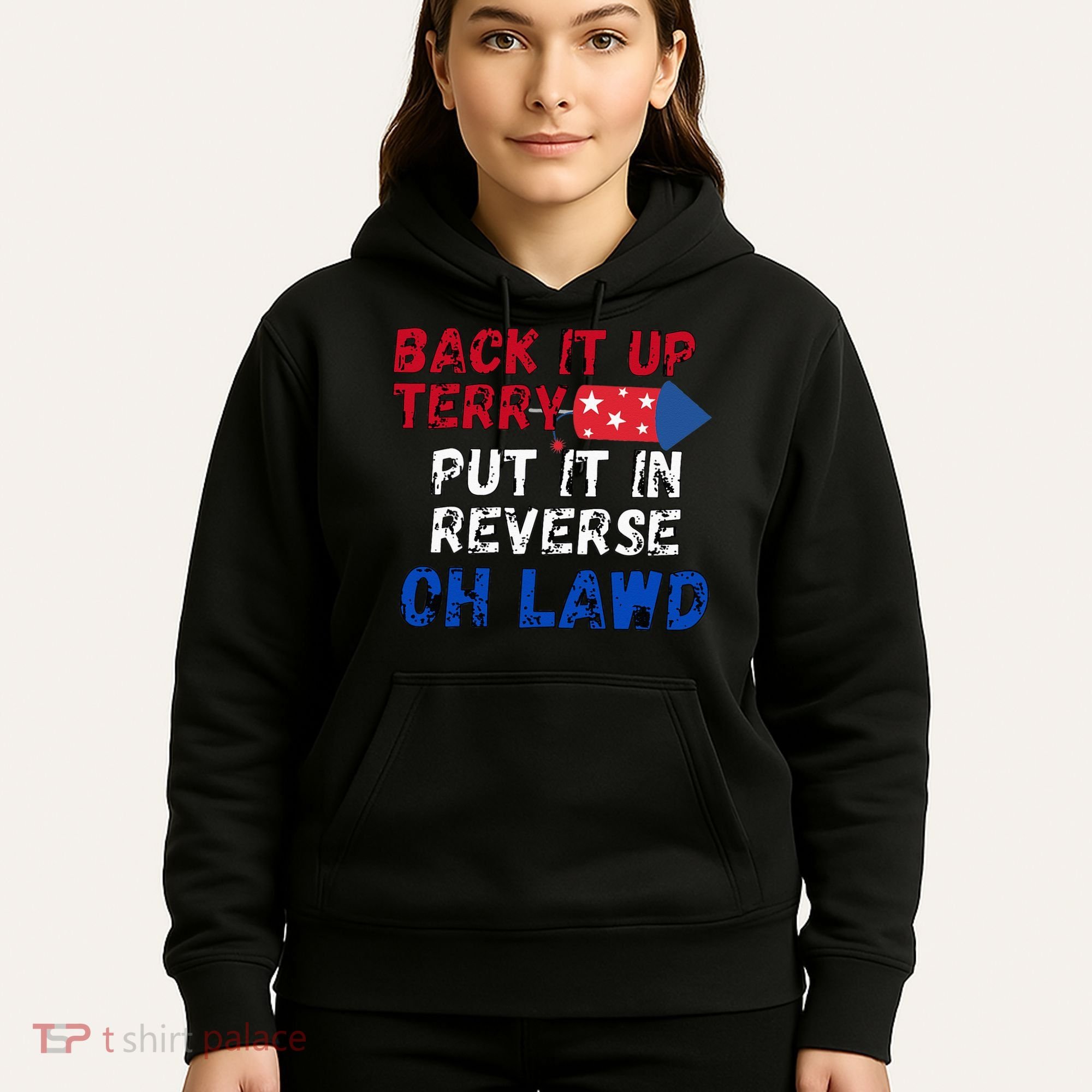 Back Up Terry 4th of July Hoodie