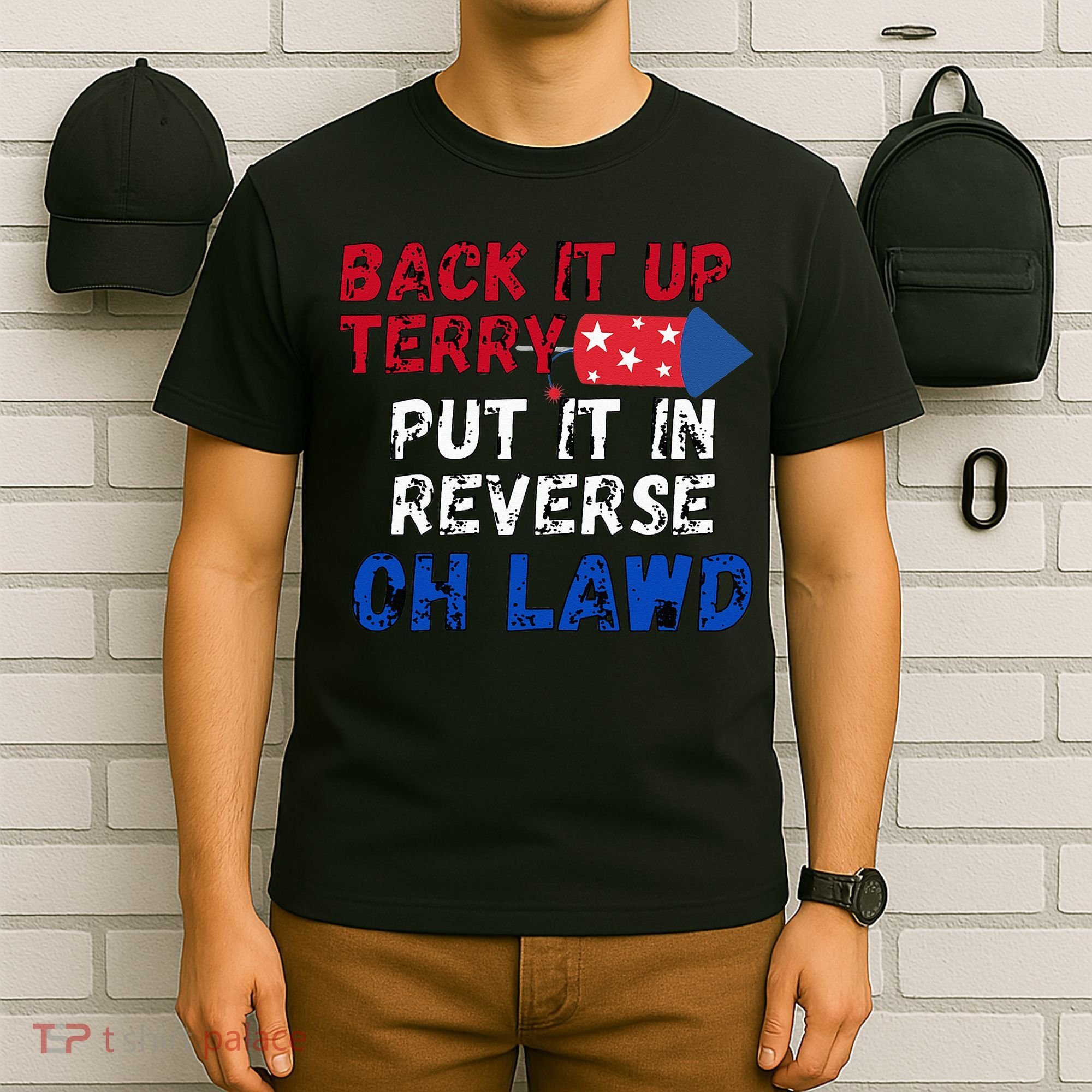 Back Up Terry 4th of July T-Shirt