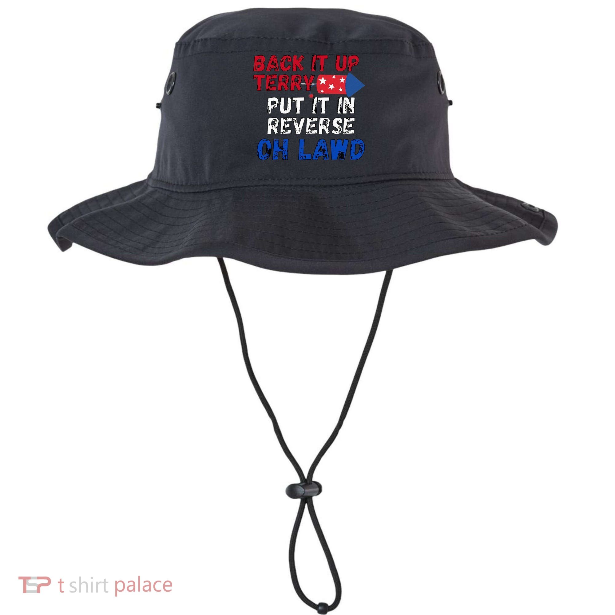 Back Up Terry 4th of July Bucket Hat