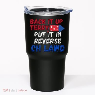 Back Up Terry 4th of July Tumbler