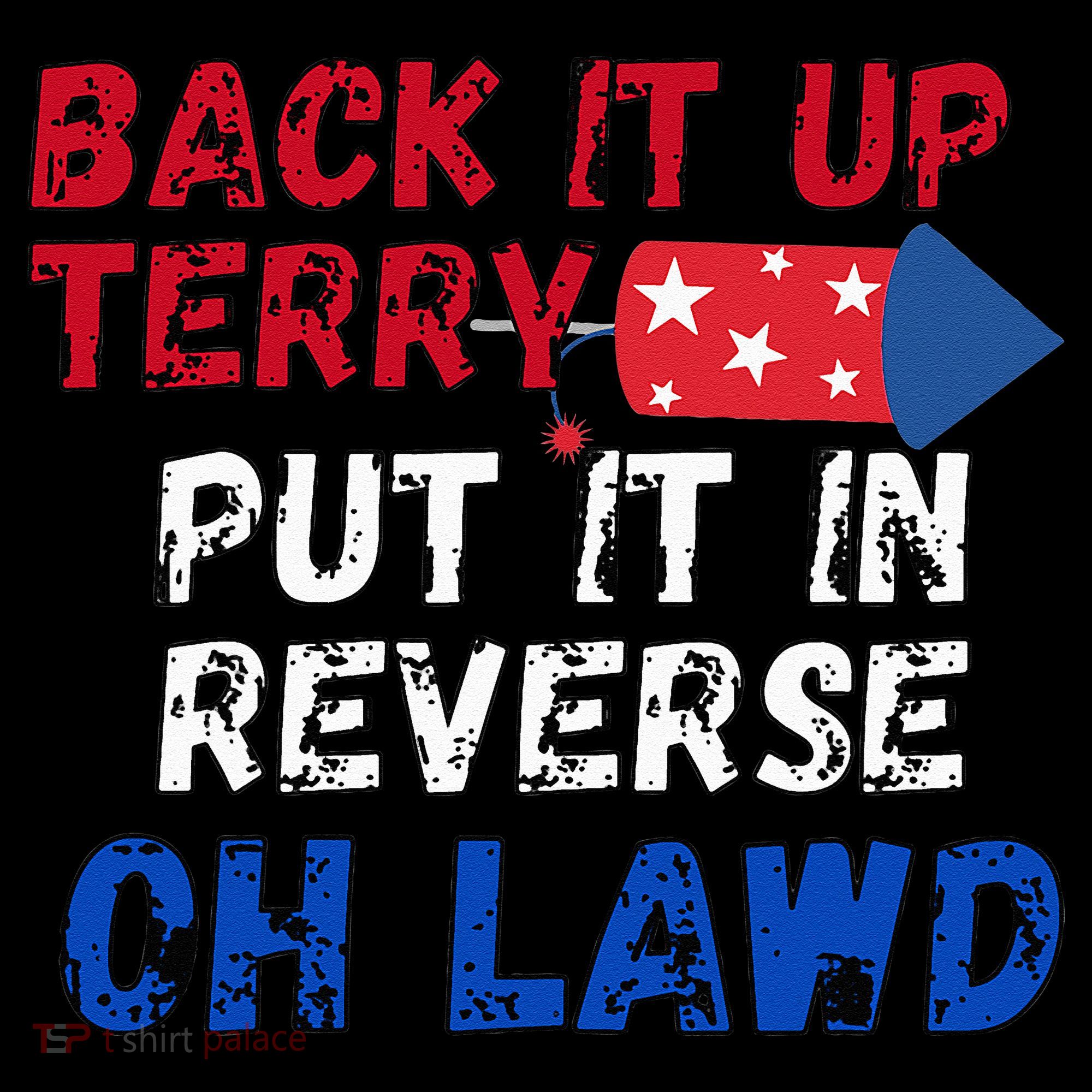 Back Up Terry 4th of July Mousepad