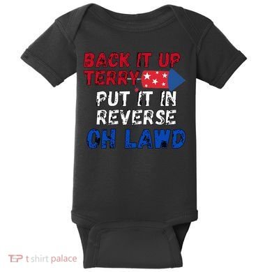 Back Up Terry 4th of July Baby Bodysuit