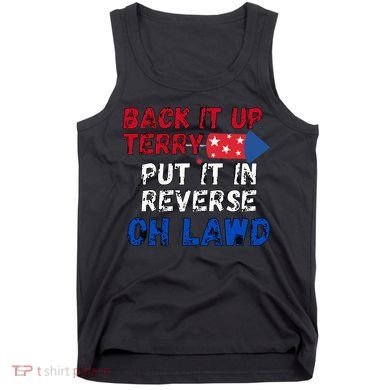 Back Up Terry 4th of July Tank Top