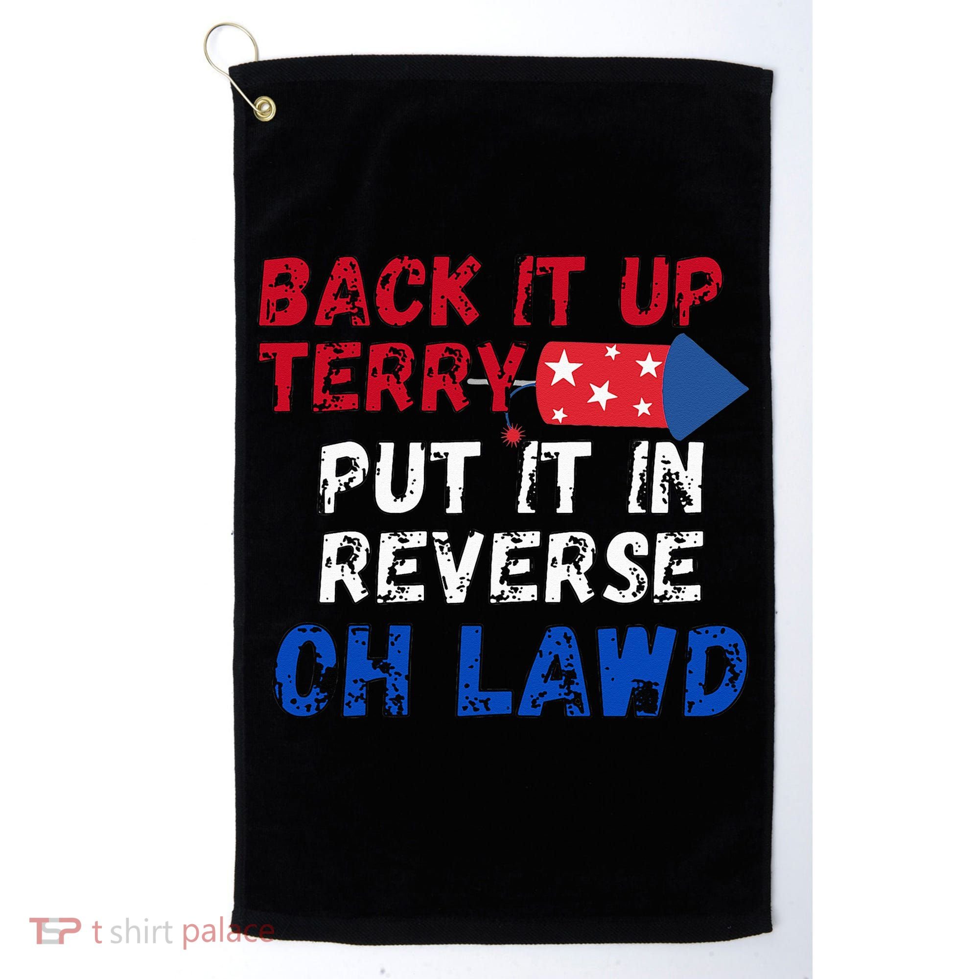 Back Up Terry 4th of July Golf Towel