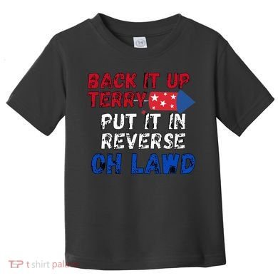 Back Up Terry 4th of July Toddler T-Shirt