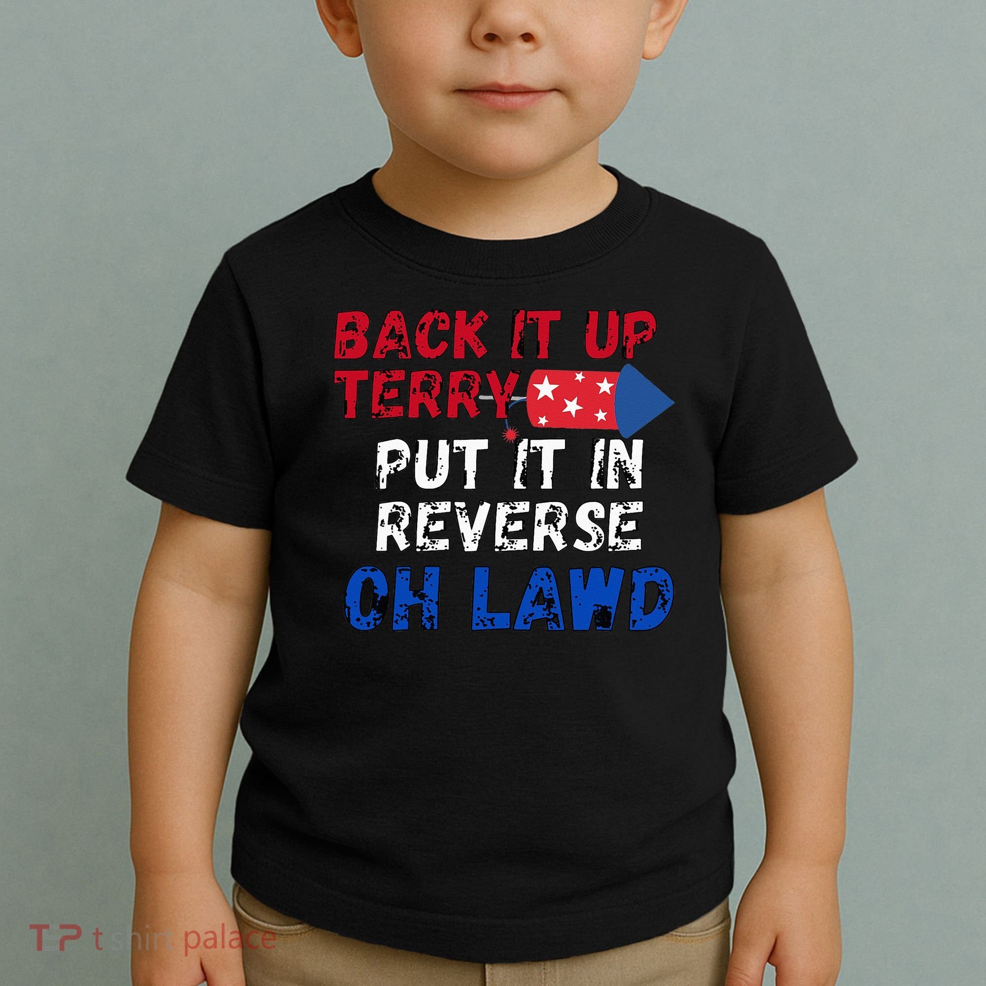 Back Up Terry 4th of July Toddler T-Shirt