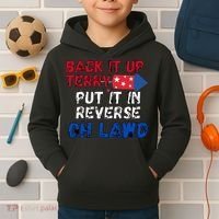 Back Up Terry 4th of July Kids Hoodie thumb 2