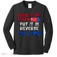 Back Up Terry 4th of July Kids Long Sleeve Shirt thumb 0