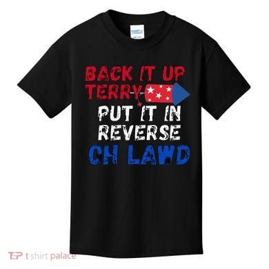 Back Up Terry 4th of July Kids T-Shirt