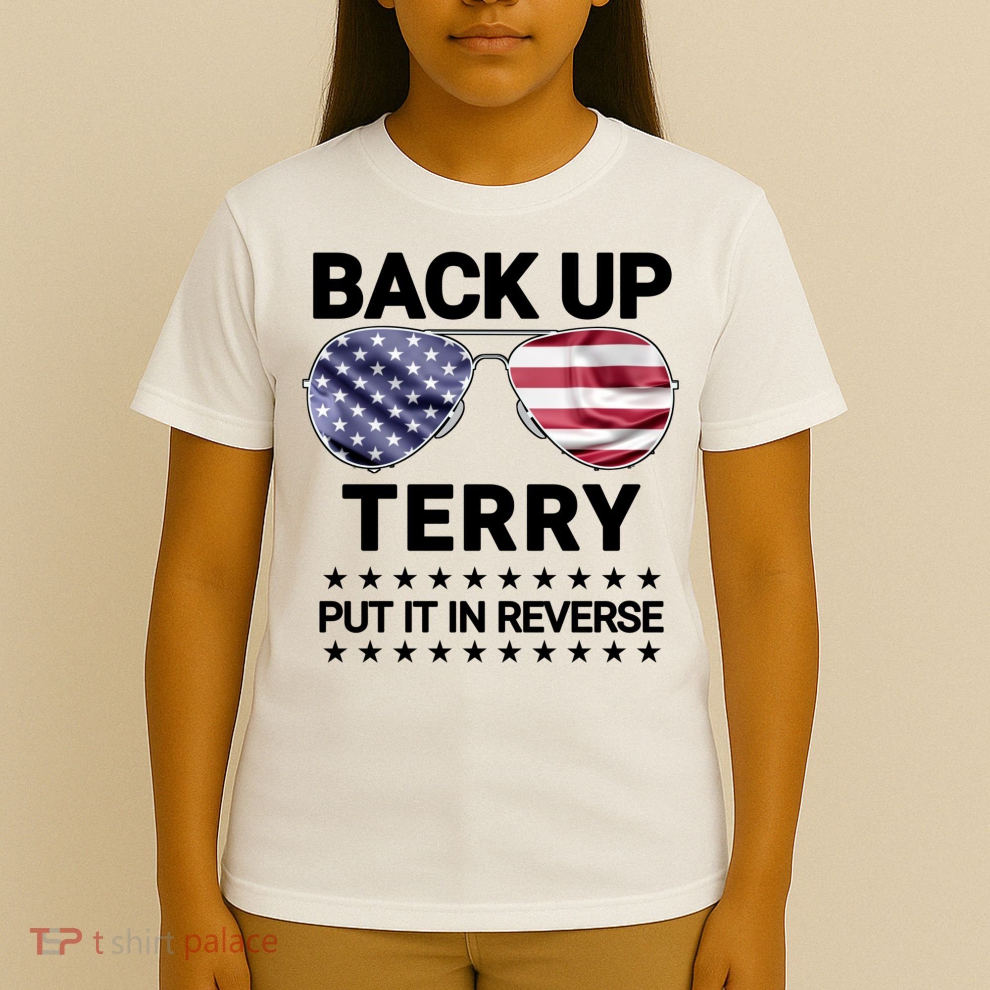 Back Up Terry Put It In Reverse Funny 4th Of July T-Shirt