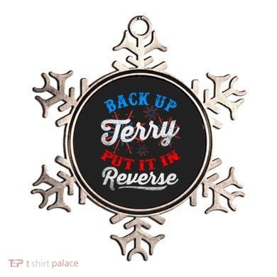 Back Up Terry Put It In Reverse Firework Funny 4th Of July Ornament