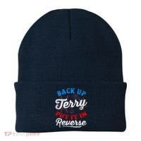 Back Up Terry Put It In Reverse Firework Funny 4th Of July Beanie thumb 0