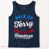 Back Up Terry Put It In Reverse Firework Funny 4th Of July Tank Top thumb 2