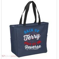 Back Up Terry Put It In Reverse Firework Funny 4th Of July Tote Bag thumb 2