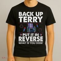 Back Up Terry Put It In Reverse Firework Funny 4th Of July T-Shirt thumb 3
