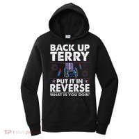 Back Up Terry Put It In Reverse Firework Funny 4th Of July Women's Hoodie thumb 0