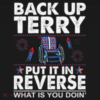 Back Up Terry Put It In Reverse Firework Funny 4th Of July Women's Tank Top thumb 5