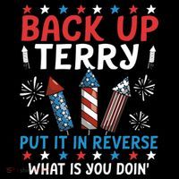Back Up Terry Put It In Reverse July 4th Of July Fireworks Coffee Mug thumb 5