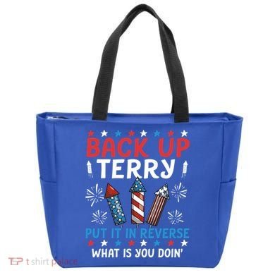 Back Up Terry Put It In Reverse July 4th Of July Fireworks Tote Bag