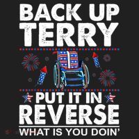 Back Up Terry Put It In Reverse Firework Funny 4th Of July Women's Sweatshirt thumb 2