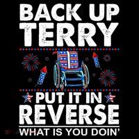 Back Up Terry Put It In Reverse Firework Funny 4th Of July Women's Hoodie thumb 2