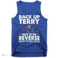 Back Up Terry Put It In Reverse Firework Funny 4th Of July Tank Top thumb 0