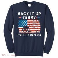 Back Up Terry Put It In Reverse 4th July Us Flag Fireworks Sweatshirt thumb 0